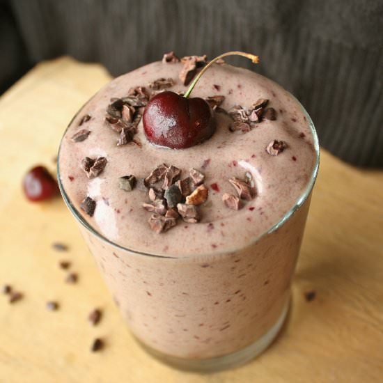 Very Cherry Milkshake - Recipe photo by createnplate