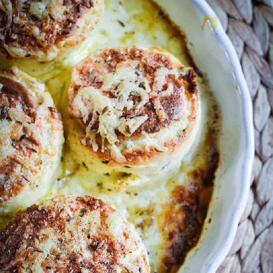 Cheddar and Cumin Souffles - Recipe photo by Urvashi Roe