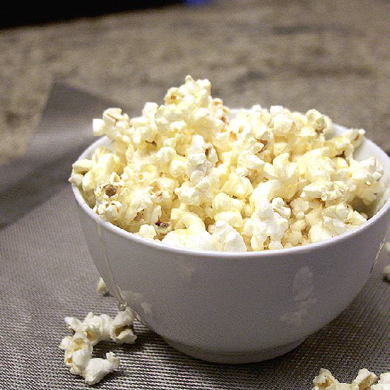 Guilt-Free Caramel Popcorn - Recipe photo by NoSecretIngredient
