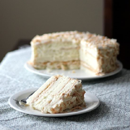 Coconut Lover's Cake - Recipe photo by kitchentrialanderror