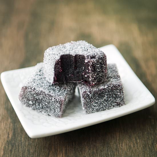 Blueberry Pear Pate de Fruits - Recipe photo by kaweah