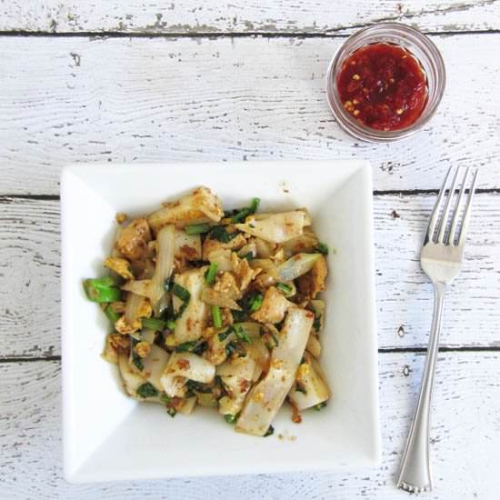 Chicken Chow Fun - Recipe photo by baconeggcheesecake