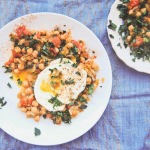 Breakfast Chickpeas w/ Cumin & Kale - Recipe photo by myjerusalemkitchen