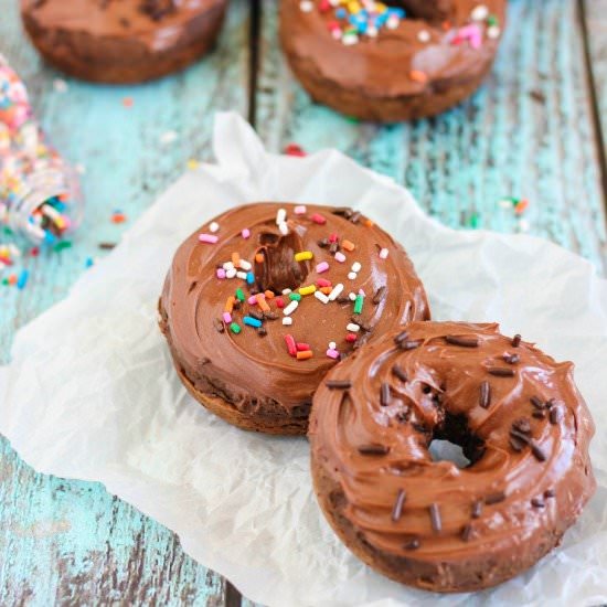 Chocolate Cake Donuts - Recipe photo by MandysRecipeBox