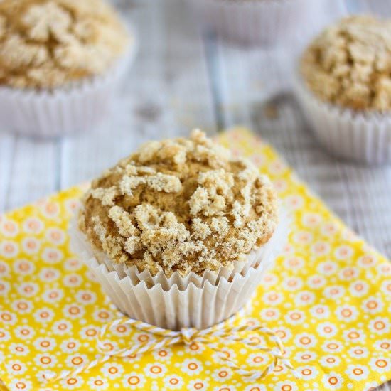 Browned Butter Banana Muffins - Recipe photo by MandysRecipeBox