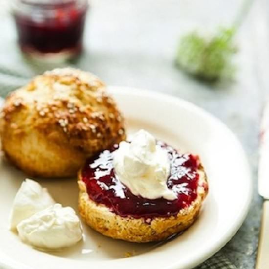 Irish Scones - Recipe photo by a fox in the kitchen