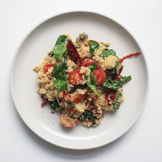Quinoa salad - Recipe photo by A day with V