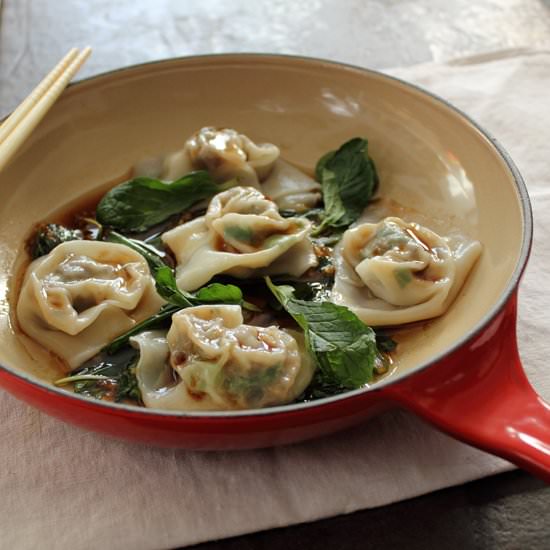 Beef and Orange Dumplings - Recipe photo by HomeSkillet