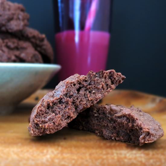 Chocolate Cake Cookies [Vegan] - Recipe photo by emmaeats@wordpress