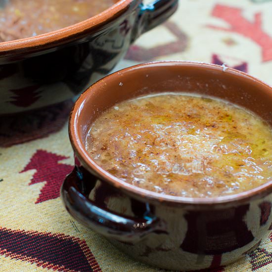 Carabaccia (Tuscan Onion Soup) - Recipe photo by Memorie di Angelina