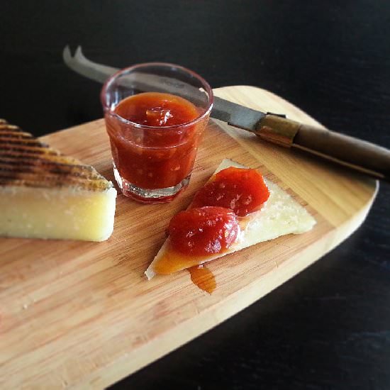 Cherry Tomato Jam - Recipe photo by Karen Maginnis