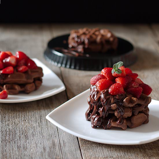 Chocolate Waffle - Recipe photo by Zoka