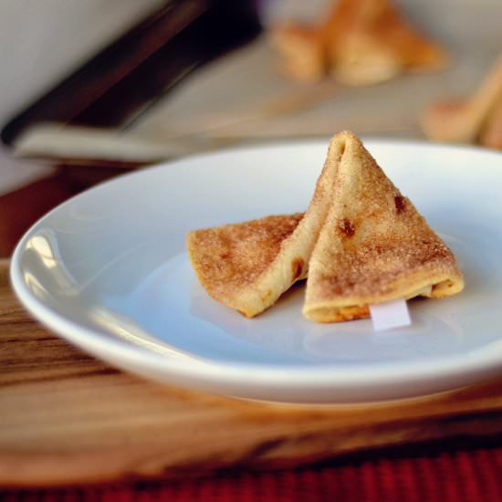 Jumbo Fortune Cookies - Recipe photo by littlefiggy