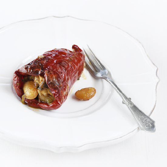 Stuffed peppers with beans - Recipe photo by MeLia