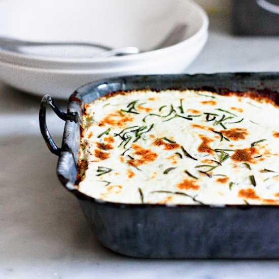 Rosemary Chicken Lasagna - Recipe photo by Feasting at Home