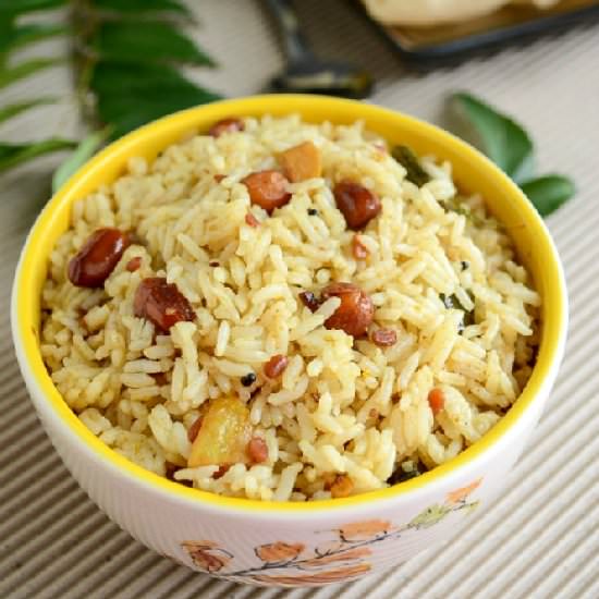 Tamarind Rice - Recipe photo by Sangeetha