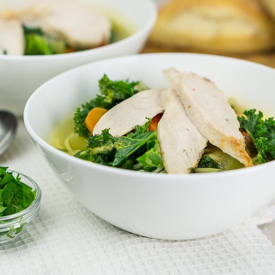 Chicken Noodle Soup - Recipe photo by DailyGourmetUK