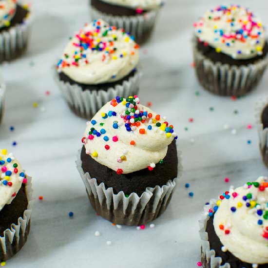 Allergen-Free Chocolate Cupcakes - Recipe photo by buttercreamfanatic