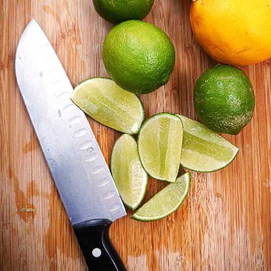 How to Cut a Lime or Lemon - Recipe photo by Thai-Foodie
