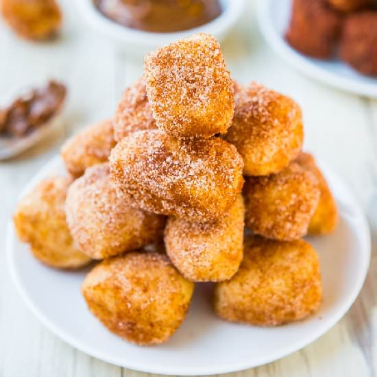 1-Hour Chocolate Soft Pretzel Bites - Recipe photo by Averie