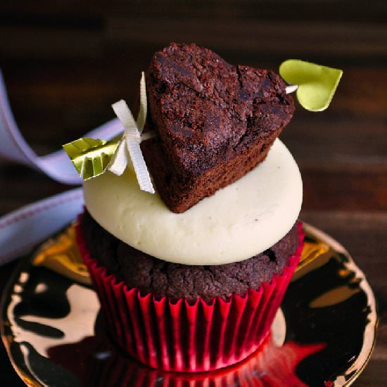 Shot Through the Heart Cupcakes - Recipe photo by JuniperCakery