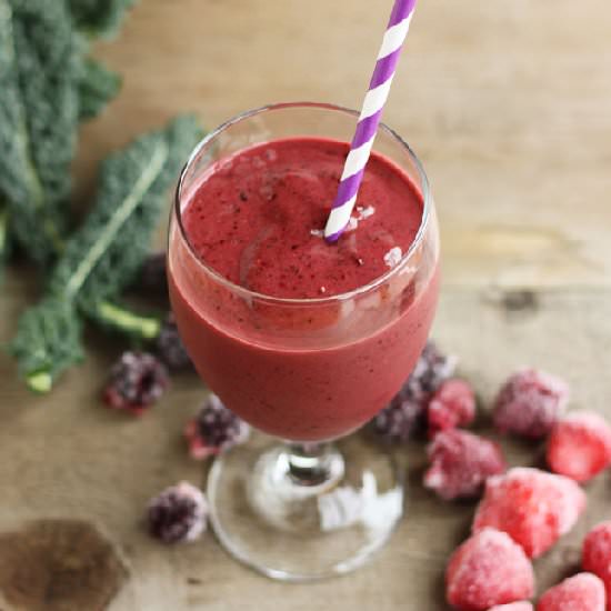 Kale Berry Smoothie - Recipe photo by CieraDesign