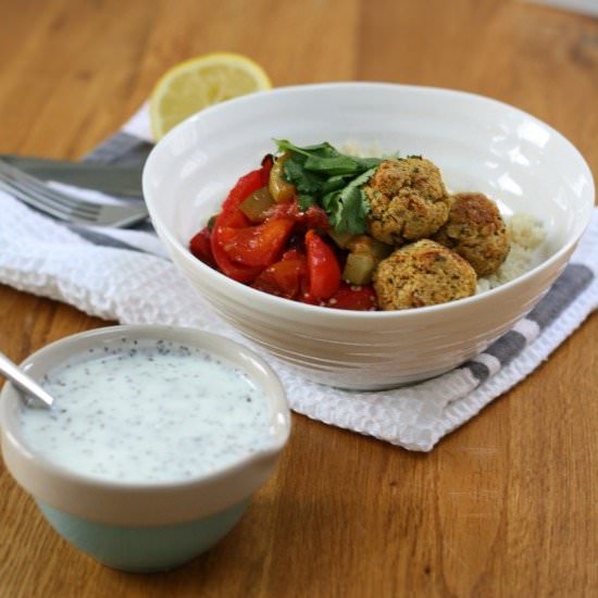 Easy Low Fat Falafels - Recipe photo by reallyprettyuseful