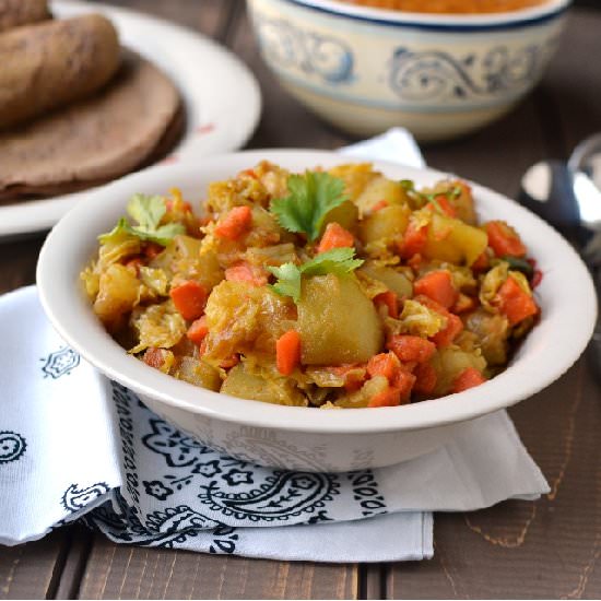 Tikel Gomen - Recipe photo by Pavani