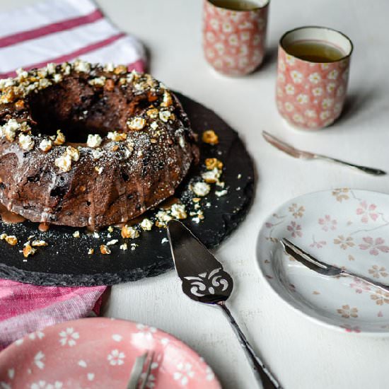Chocolate & Passionfruit Cake - Recipe photo by msihua