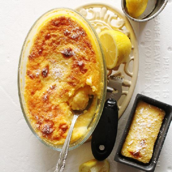 Lemon Delicious Pudding - Recipe photo by sugaretal