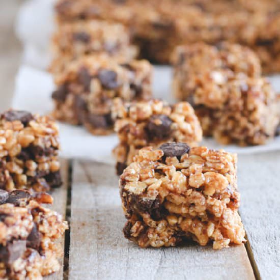 Vegan Krispie Treats - Recipe photo by butterlustblog