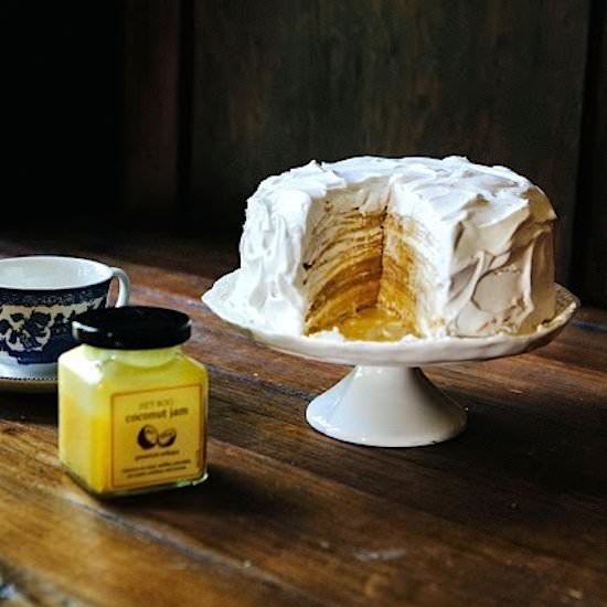 Coconut Cream Crepe Cake - Recipe photo by hummingbirdhigh