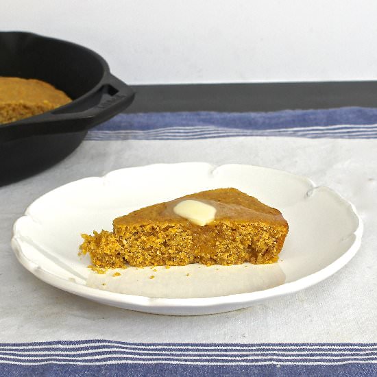 Saffron & Olive Oil Cornbread - Recipe photo by LorimerKitchen