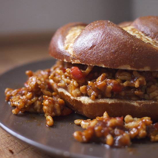 Turkey Sloppy Joe - Recipe photo by kiwiandpeach