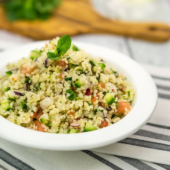 Tabbouleh Salad - Recipe photo by DailyGourmetUK