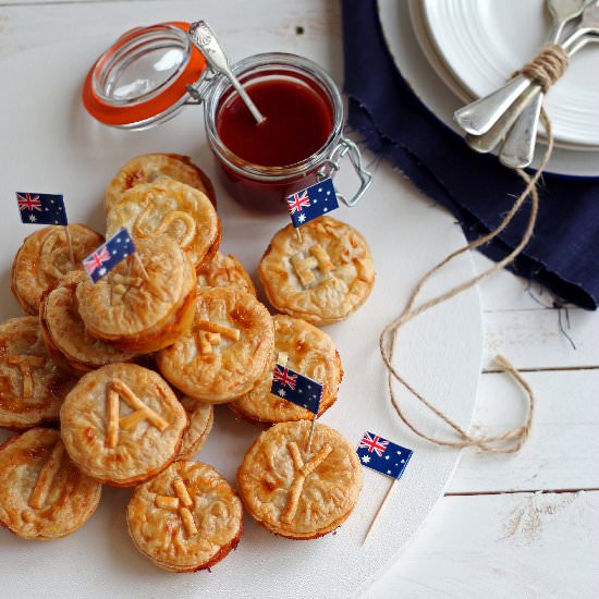 Australia Day Lamb Pies - Recipe photo by theluminouskitchen