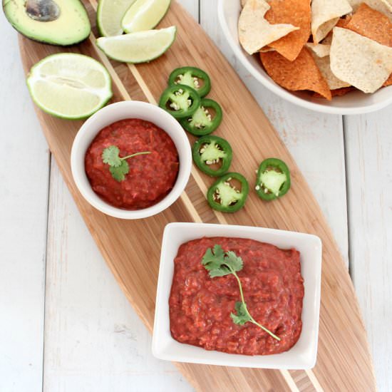 Roasted Tomato Salsa - Recipe photo by Whitney Bond