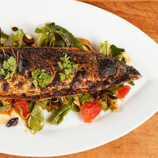 Spanish Mackerel, Saffron and Honey - Recipe photo by The Garum Factory