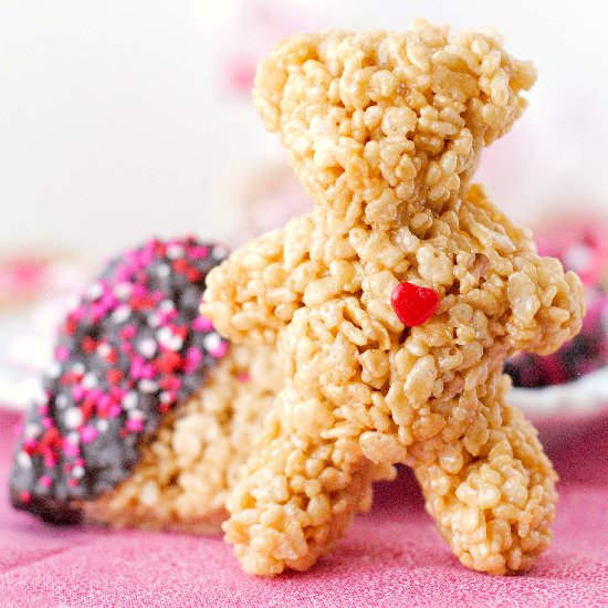 Caramel Crispy Rice Treats - Recipe photo by thatssomegoodcookin