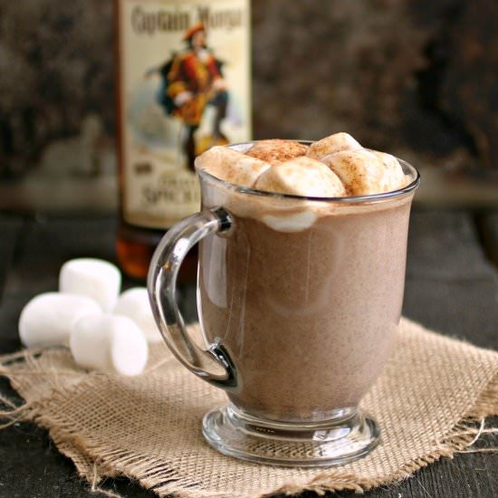 Sweet, Spiked & Spicy Hot Chocolate - Recipe photo by Hungry Couple