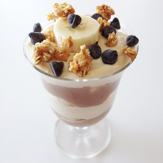 Skinny Chocolate PBB Parfait - Recipe photo by TheSkinnyFork