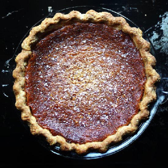 Salted Honey Pie - Recipe photo by forbiddenrice