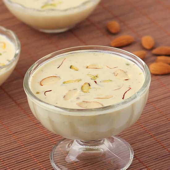 Creamy Milk Dessert – Malai Rabri - Recipe photo by foodviva