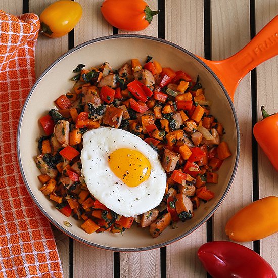 "Kitchen Sink" Breakfast Hash - Recipe photo by Paleo Newbie