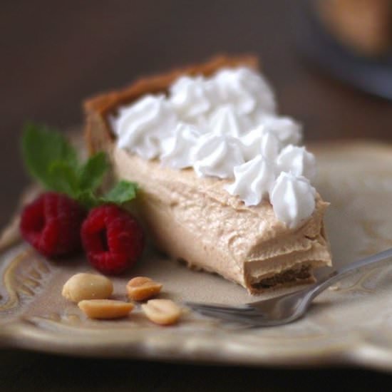 Guilt Free Peanut Butter Pie - Recipe photo by dessertswithbenefits
