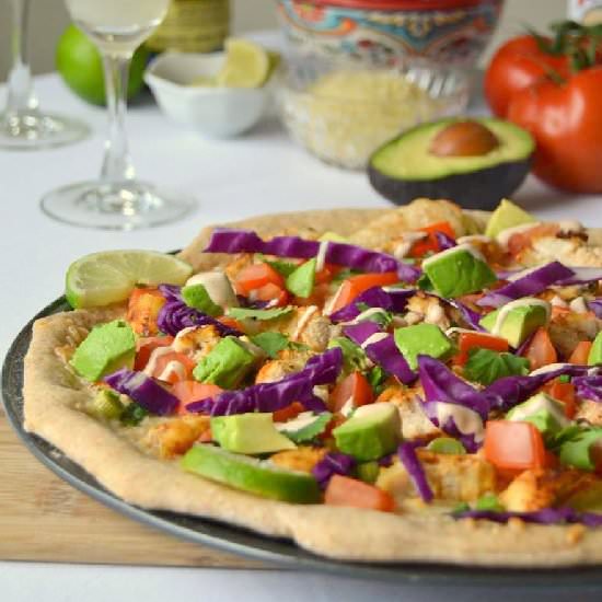 Tequila Lime Chicken Pizza - Recipe photo by Fair Robin Revival
