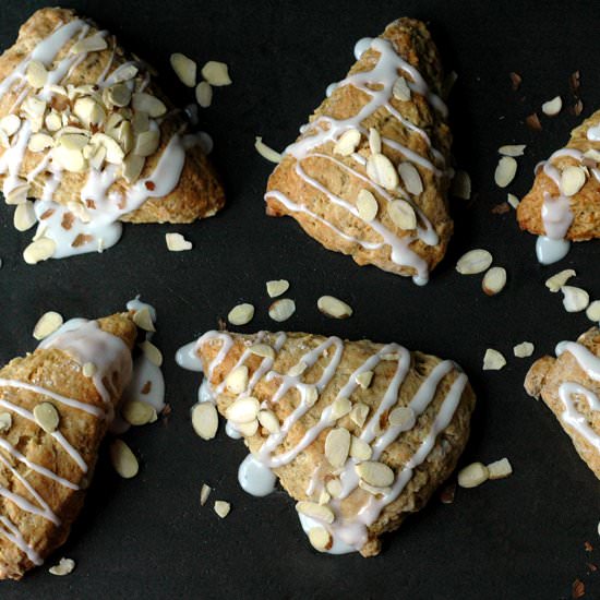 Buckwheat Honey & Almond Scones - Recipe photo by alocalchoice