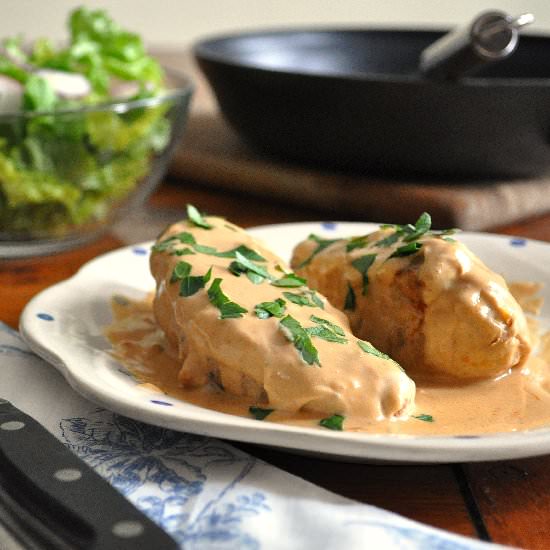 Easy Creamy Chicken - Recipe photo by Little B Cooks