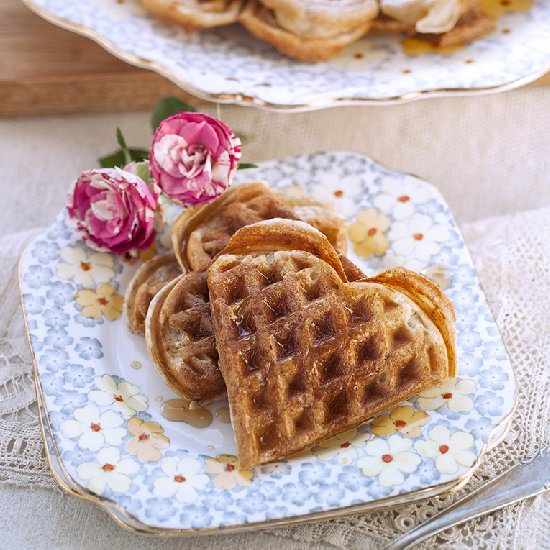 Easy Sourdough Waffles - Recipe photo by supergoldenbakes