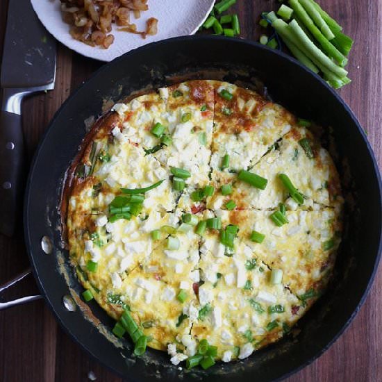 Smoked Salmon & Asparagus Frittata - Recipe photo by healthyrecipeecstasy